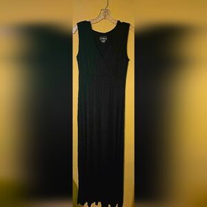 L.l. Bean Black Maxi Dress